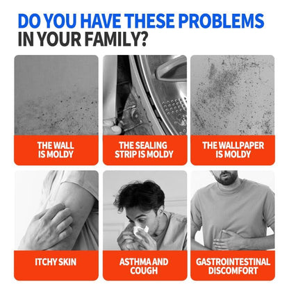 🔥 KAUFEN 2 ERHALTEN 3! 🏡 Schimmelentferner Spray - Beseitigt Schimmel und Verfärbungen sofort auf Fliesen, Fugen und Wänden mit Langzeitwirkung ✨🚿