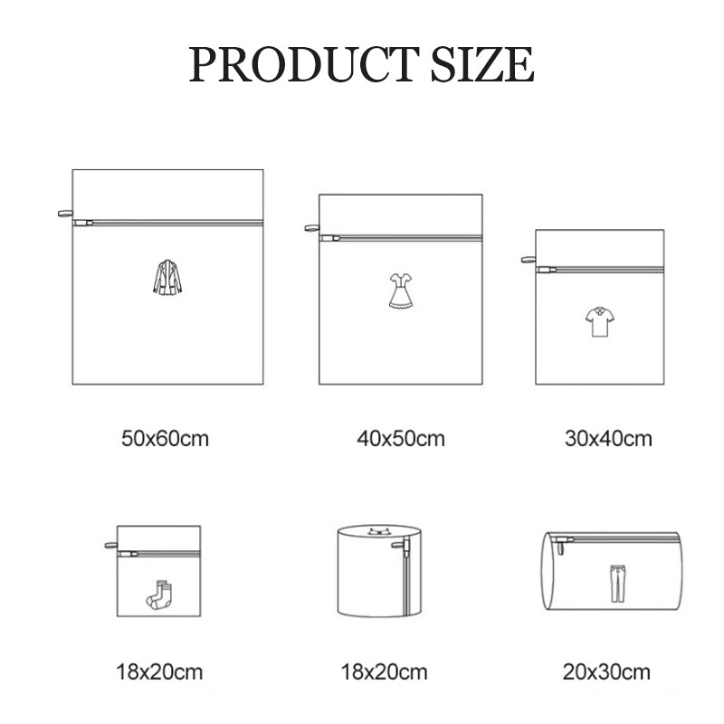🔥Solange der Vorrat reicht 40 % Rabatt!🎉Wäschesäcke in verschiedenen Größen – vereinfachen Sie Ihren Waschtag
