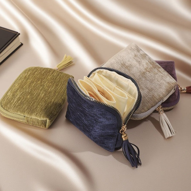 🏆✨Zweites Produkt zum halben Preis!🔥Mini Travel Schmucktasche mit Reißverschluss