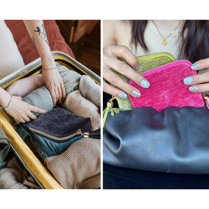 🏆✨Zweites Produkt zum halben Preis!🔥Mini Travel Schmucktasche mit Reißverschluss