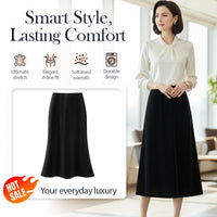Women’s Elegant Elastic Waist Thermal Skirt