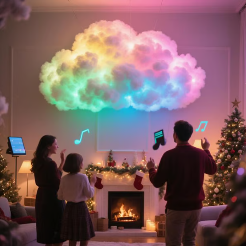 ⏳50 % Rabatt für begrenzte Zeit⏰LED-Lichterkette „Thundercloud“ mit USB-Anschluss zum Selberbauen🌈☁️