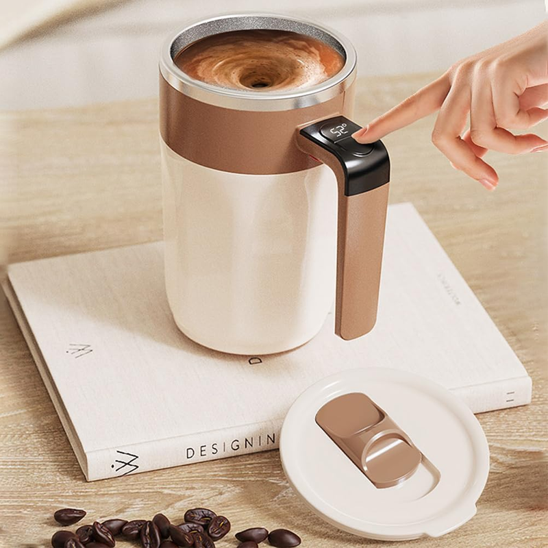 🔥50 % Rabatt☕ Intelligente Magnetrühr- & Kühlbecher – Perfekte Getränke-Konsistenz & Temperatur jederzeit!