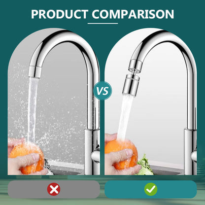 🔥 LETZTER TAG DER AKTION - 50 % RABATT 🚰✨ 360° Drehbarer Wasserhahn mit 2-in-1-Funktion & Trinkwassersprudler – Präzise Armaturen für flexibles, nachhaltiges Kochen! 🌱💧