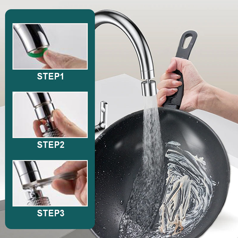 🔥 LETZTER TAG DER AKTION - 50 % RABATT 🚰✨ 360° Drehbarer Wasserhahn mit 2-in-1-Funktion & Trinkwassersprudler – Präzise Armaturen für flexibles, nachhaltiges Kochen! 🌱💧