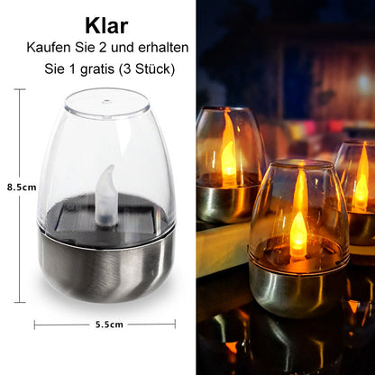 🥳Der Verkaufsschlager des Jahres 2026🥳💞Über 50.000 verkaufte Exemplare!💥🕯️✨ 50 % Rabatt! Solar-Teelicht mit flackerndem Flammeneffekt – realistische Flamme, der perfekte Begleiter für den Abend.✅🌙