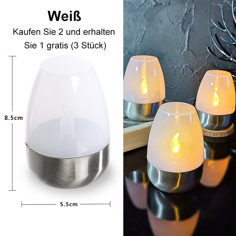🥳Der Verkaufsschlager des Jahres 2026🥳💞Über 50.000 verkaufte Exemplare!💥🕯️✨ 50 % Rabatt! Solar-Teelicht mit flackerndem Flammeneffekt – realistische Flamme, der perfekte Begleiter für den Abend.✅🌙