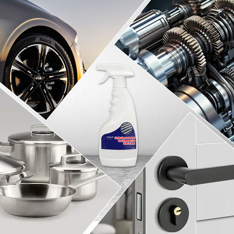 ✨58 % RABATT🔩Hochkonzentrierter Rostentferner – Wirksam auf Stahl/Eisen, schnell wirkend und schonend zu Metalloberflächen✨