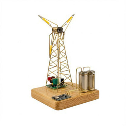 🔥Solange der Vorrat reicht 50 % Rabatt!🎉DIY Retro-Windmühlen-Nachtlicht-Set