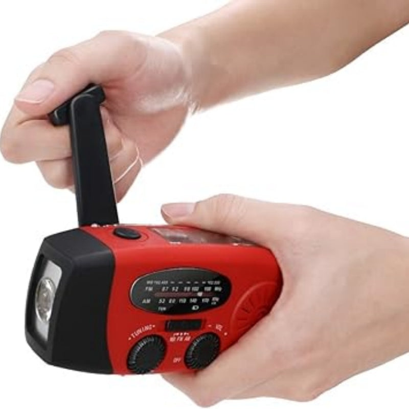 📻⚡【57% Rabatt】Solar-Kurbel Notfallradio – Mit Powerbank, Wetteralarm, USB & 7 Tage Akku. Wasserdicht & robust für Outdoor/Krise. 🌞🔋 Jetzt unschlagbares Angebot sichern!
