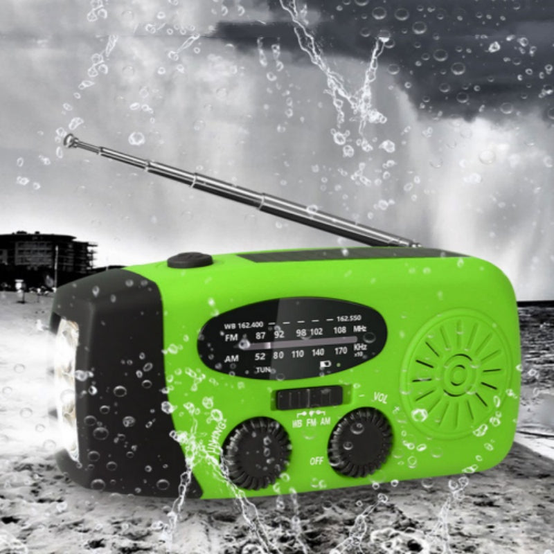 📻⚡【57% Rabatt】Solar-Kurbel Notfallradio – Mit Powerbank, Wetteralarm, USB & 7 Tage Akku. Wasserdicht & robust für Outdoor/Krise. 🌞🔋 Jetzt unschlagbares Angebot sichern!