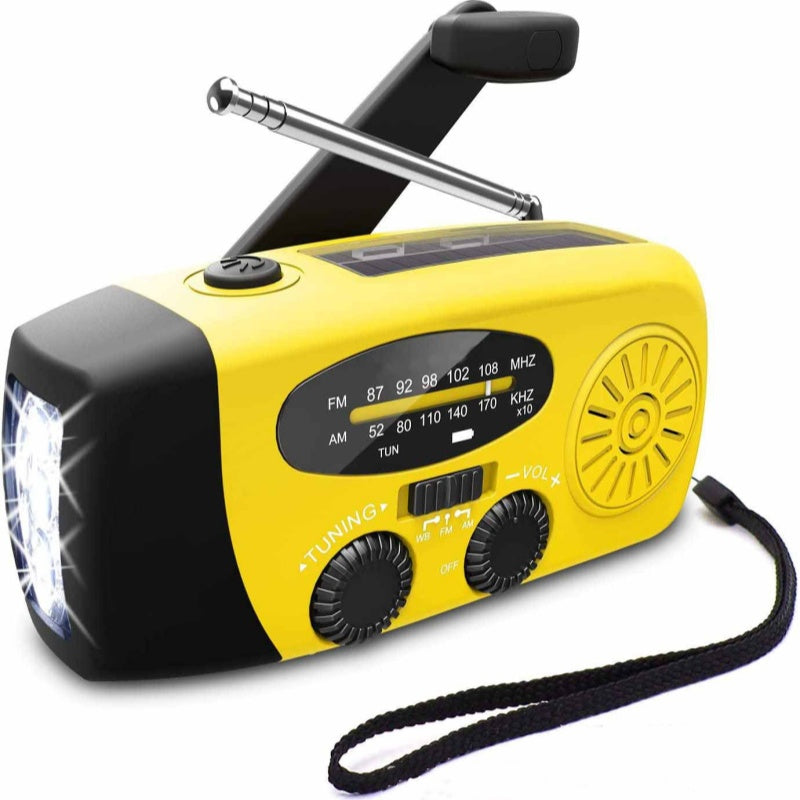 📻⚡【57% Rabatt】Solar-Kurbel Notfallradio – Mit Powerbank, Wetteralarm, USB & 7 Tage Akku. Wasserdicht & robust für Outdoor/Krise. 🌞🔋 Jetzt unschlagbares Angebot sichern!