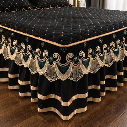 📢📢2026 Neu eingetroffen – 53% Rabatt ✨ Rüschenbettrock 💓🛏️ Fängt die Eleganz und den Komfort des Augenblicks ein