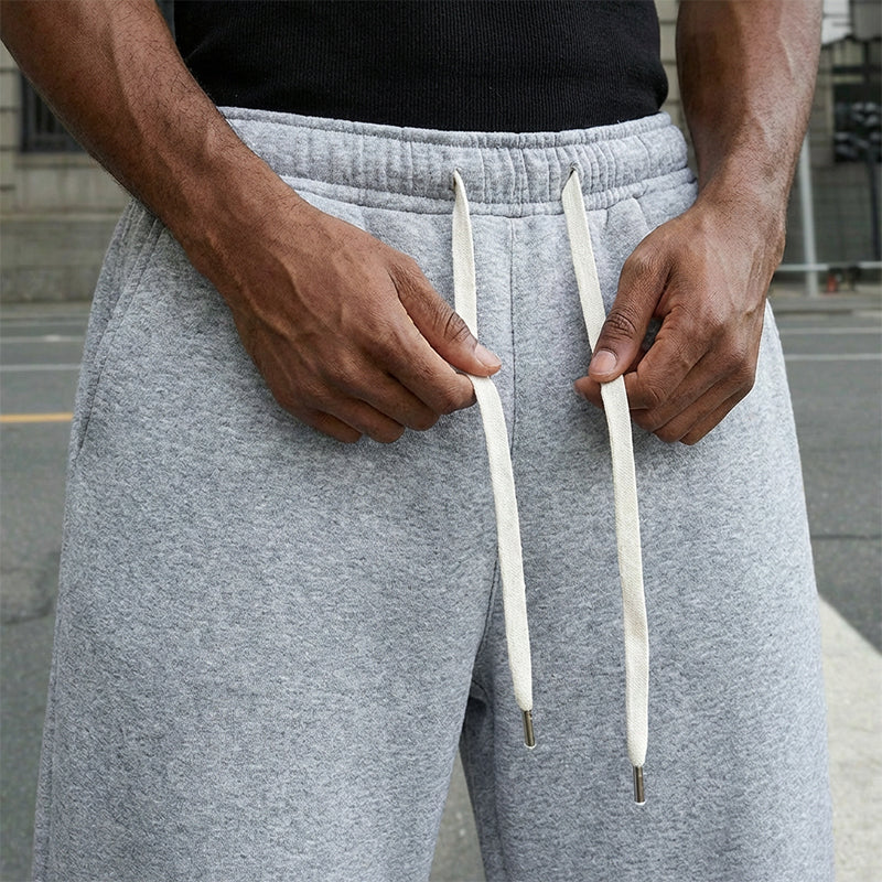 👖58% RABATT! 🏃‍♂️ Herren-Freizeithose in Lockerer Passform – Kordelzug, Bequemes Baumwollgewebe & Vielseitig für Alltag und Sport 🌟