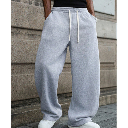 👖58% RABATT! 🏃‍♂️ Herren-Freizeithose in Lockerer Passform – Kordelzug, Bequemes Baumwollgewebe & Vielseitig für Alltag und Sport 🌟