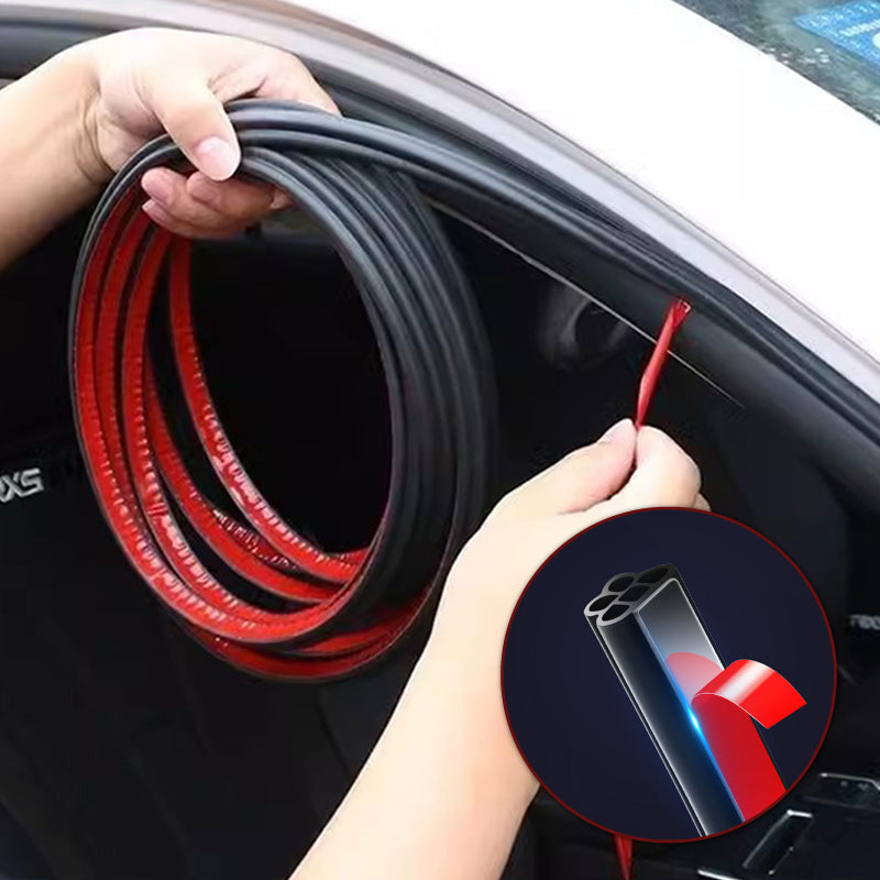 🚗 Kaufen Sie 2, erhalten Sie 1 GRATIS! 🧷🛡️ Geräusch- und staubdichte Gummidichtungsstreifen – Luxuriöse Geräuschdämmung und vollständige Abdichtung für alle Autos ✨