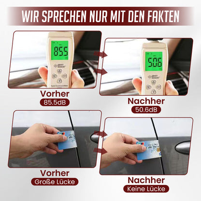 🚗 Kaufen Sie 2, erhalten Sie 1 GRATIS! 🧷🛡️ Geräusch- und staubdichte Gummidichtungsstreifen – Luxuriöse Geräuschdämmung und vollständige Abdichtung für alle Autos ✨