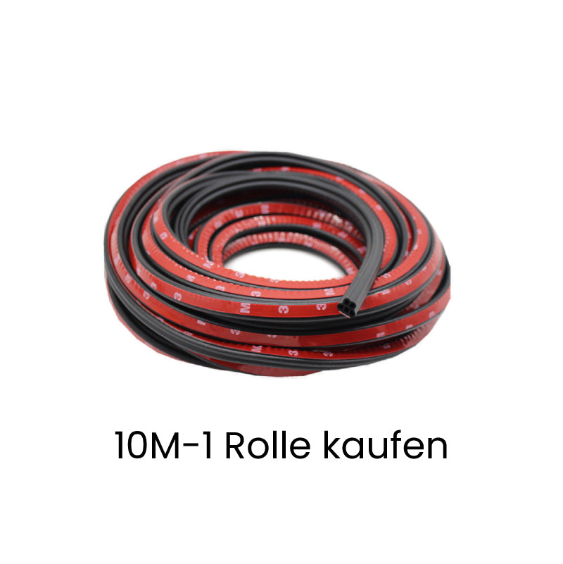 🚗 Kaufen Sie 2, erhalten Sie 1 GRATIS! 🧷🛡️ Geräusch- und staubdichte Gummidichtungsstreifen – Luxuriöse Geräuschdämmung und vollständige Abdichtung für alle Autos ✨