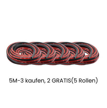 🚗 Kaufen Sie 2, erhalten Sie 1 GRATIS! 🧷🛡️ Geräusch- und staubdichte Gummidichtungsstreifen – Luxuriöse Geräuschdämmung und vollständige Abdichtung für alle Autos ✨