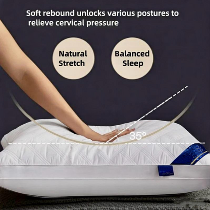 😴 53% RABATT! 🛏️ Weiche & Elastische Daunen-Alternative-Kissen – Stützend, Hypoallergen & Waschbar ✨
