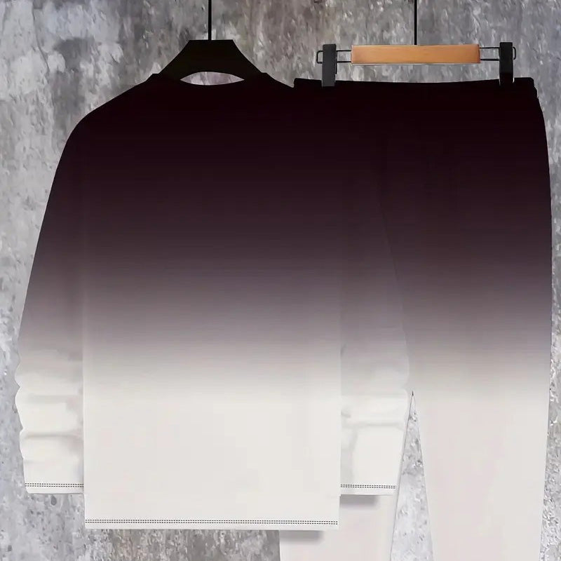 💎 59% RABATT! 💎 Herren-Trainingsanzug mit Farbverlauf – Weich, Atmungsaktiv & Leichtgewicht für Sport und Freizeit 🏃‍♂️👕