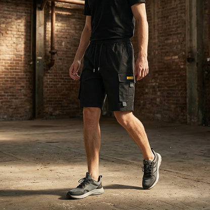 🌞Frühlingserwachen: 52% Rabatt!✨Herren Lässige Cargo-Shorts mit Kordelzug – Praktische Multifunktionstaschen, Verstärkte Nähte & Lockere Passform
