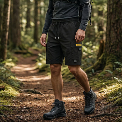 🌞Frühlingserwachen: 52% Rabatt!✨Herren Lässige Cargo-Shorts mit Kordelzug – Praktische Multifunktionstaschen, Verstärkte Nähte & Lockere Passform