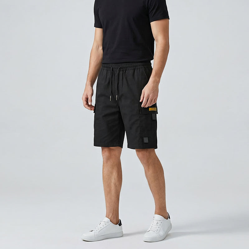 🌞Frühlingserwachen: 52% Rabatt!✨Herren Lässige Cargo-Shorts mit Kordelzug – Praktische Multifunktionstaschen, Verstärkte Nähte & Lockere Passform