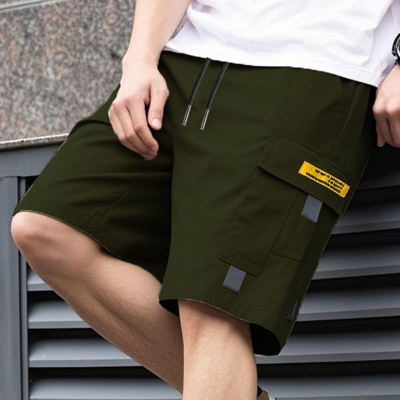 🌞Frühlingserwachen: 52% Rabatt!✨Herren Lässige Cargo-Shorts mit Kordelzug – Praktische Multifunktionstaschen, Verstärkte Nähte & Lockere Passform