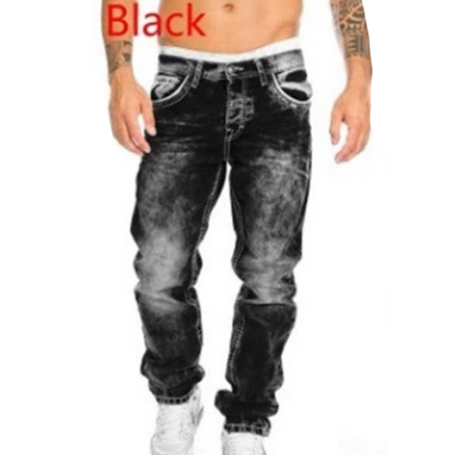 👖 50% RABATT! 🎉 Kreative Schlichte Stretch-Jeans für Herren im Emotional-Rock-Stil – Bequeme Passform, Moderner Look & Perfekt Für Den Alltag 💙