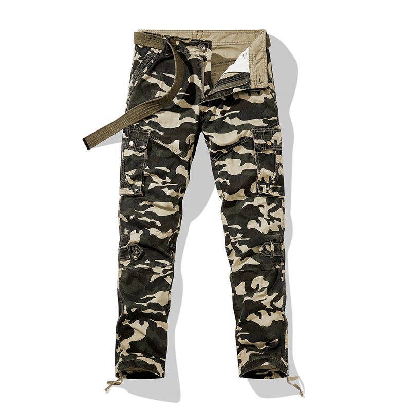 👖 60 % RABATT! 🔥 Klassische Cargohosen für Herren im Camouflage-Muster – viele Taschen, bequeme Passform & perfekt für den Outdoor-Einsatz 🏕️