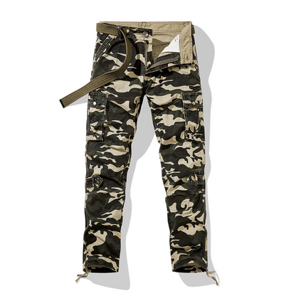 👖 60 % RABATT! 🔥 Klassische Cargohosen für Herren im Camouflage-Muster – viele Taschen, bequeme Passform & perfekt für den Outdoor-Einsatz 🏕️