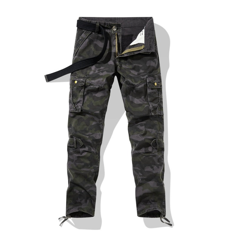 👖 60 % RABATT! 🔥 Klassische Cargohosen für Herren im Camouflage-Muster – viele Taschen, bequeme Passform & perfekt für den Outdoor-Einsatz 🏕️