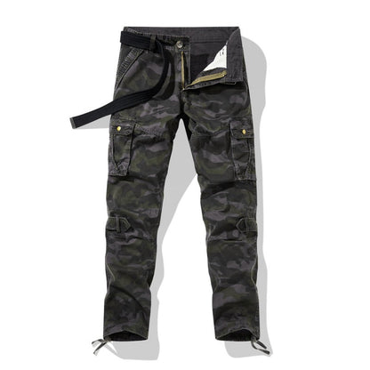 👖 60 % RABATT! 🔥 Klassische Cargohosen für Herren im Camouflage-Muster – viele Taschen, bequeme Passform & perfekt für den Outdoor-Einsatz 🏕️