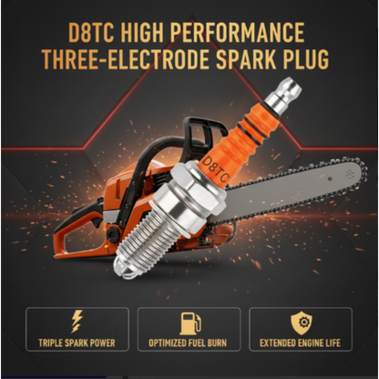 🔧 54% RABATT! ⚡ D8TC 3-Elektroden Zündkerze – Mehr Power, Weniger Verbrauch & Langlebigkeit Für Optimale Motorleistung 🔥