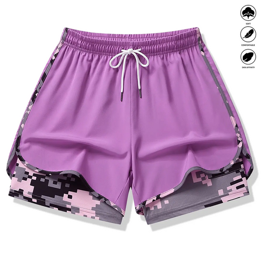 ⌛ Nur noch 3 Tage – 52 % auf alles! ⏰Lässige Sportshorts für Damen mit integriertem Innenfutter