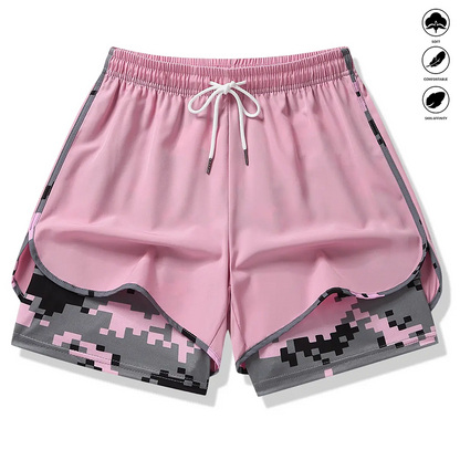 ⌛ Nur noch 3 Tage – 52 % auf alles! ⏰Lässige Sportshorts für Damen mit integriertem Innenfutter