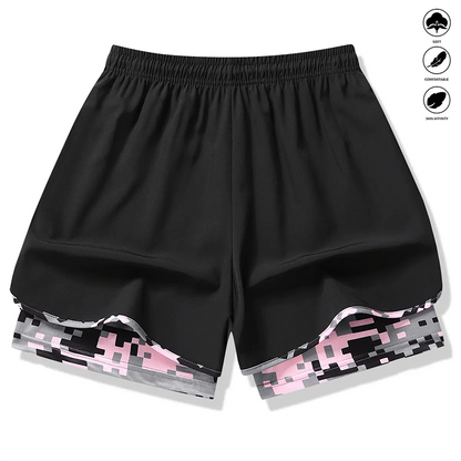 ⌛ Nur noch 3 Tage – 52 % auf alles! ⏰Lässige Sportshorts für Damen mit integriertem Innenfutter