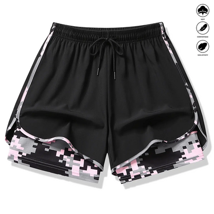 ⌛ Nur noch 3 Tage – 52 % auf alles! ⏰Lässige Sportshorts für Damen mit integriertem Innenfutter