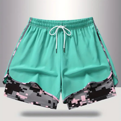 ⌛ Nur noch 3 Tage – 52 % auf alles! ⏰Lässige Sportshorts für Damen mit integriertem Innenfutter
