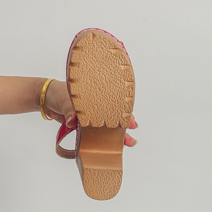👡 57% RABATT! ✨ Elegante Peep-Toe-Sandalen mit Schnallenabsatz – Stilvoll, Bequem & Perfekt Für Jeden Anlass 🌸