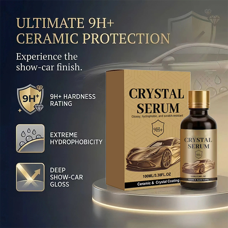 ⏰LETZTER TAG – 2 zum Preis von 1!!💝Keramik-Versiegelungsset für Autos – Crystal Serum